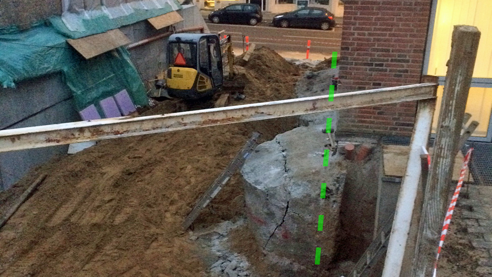 AARHUS: Partial demolition and removal of a concrete foundation piles without damaging…